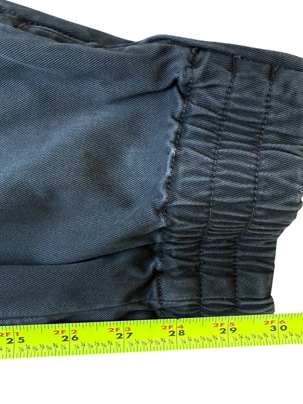 SPANX Plus Size Stretch Twill Utility Jogger Pants Gray Tapered Cargo 1X Travel - Picture 12 of 16